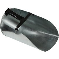 Farm Tuff Metal Galvanized Feed Scoop, 4-Quart