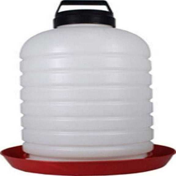 Farm-Tuff Poultry Waterer Top Fill P7G04 - Wide Mouth Easy Fill - Red