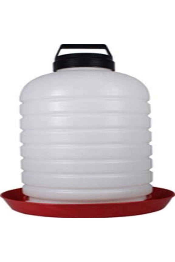 Poultry Waterer Top Fill P7G04 - Wide Mouth Easy Fill - Red