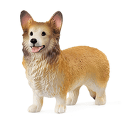 Schleich Farm World - Cute 2" Whelsh Corgi Toy Dog Figurine for Kids - Realistic, Farm Animal Toys - Fun Figure for Screen-Free Learning for Children Ages 3+ 13999