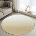 thumbnail image 1 of Farm Yellow 4FT Round Area Rugs for Living Room Gradient Ultra-Thin Non-Slip Round Rugs Machine Washable Low Pile Circle Carpet for Bedroom Kitchen Nursery, 1 of 9