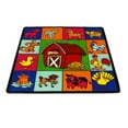 thumbnail image 1 of Farm for Babies Area Rug, 5' x 5', 1 of 2