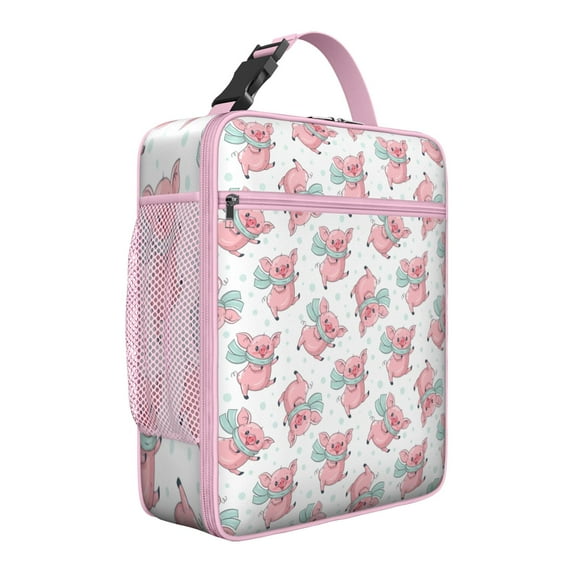 Farma Nimal Insulated Lunch Bag Box Women Reusable Lunch Bag with Detachable Handle Lunchbox School Travel
