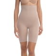 thumbnail image 1 of Farmacell Women's High-Waisted Shaping Shorts with Flat Tummy and Push-up Effect, Made in Italy, Nude, 4XL, Cod. 603, 1 of 10