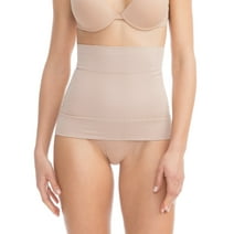 FarmaCell Shape 605 (Nude, L) belly control belt shaping waist cincher, 100% Made in Italy