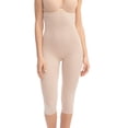 thumbnail image 1 of Farmacell Women's High-Waisted Capri Leggings, Anti-cellulite Massaging, Made in Italy, Cod. 123, 1 of 11