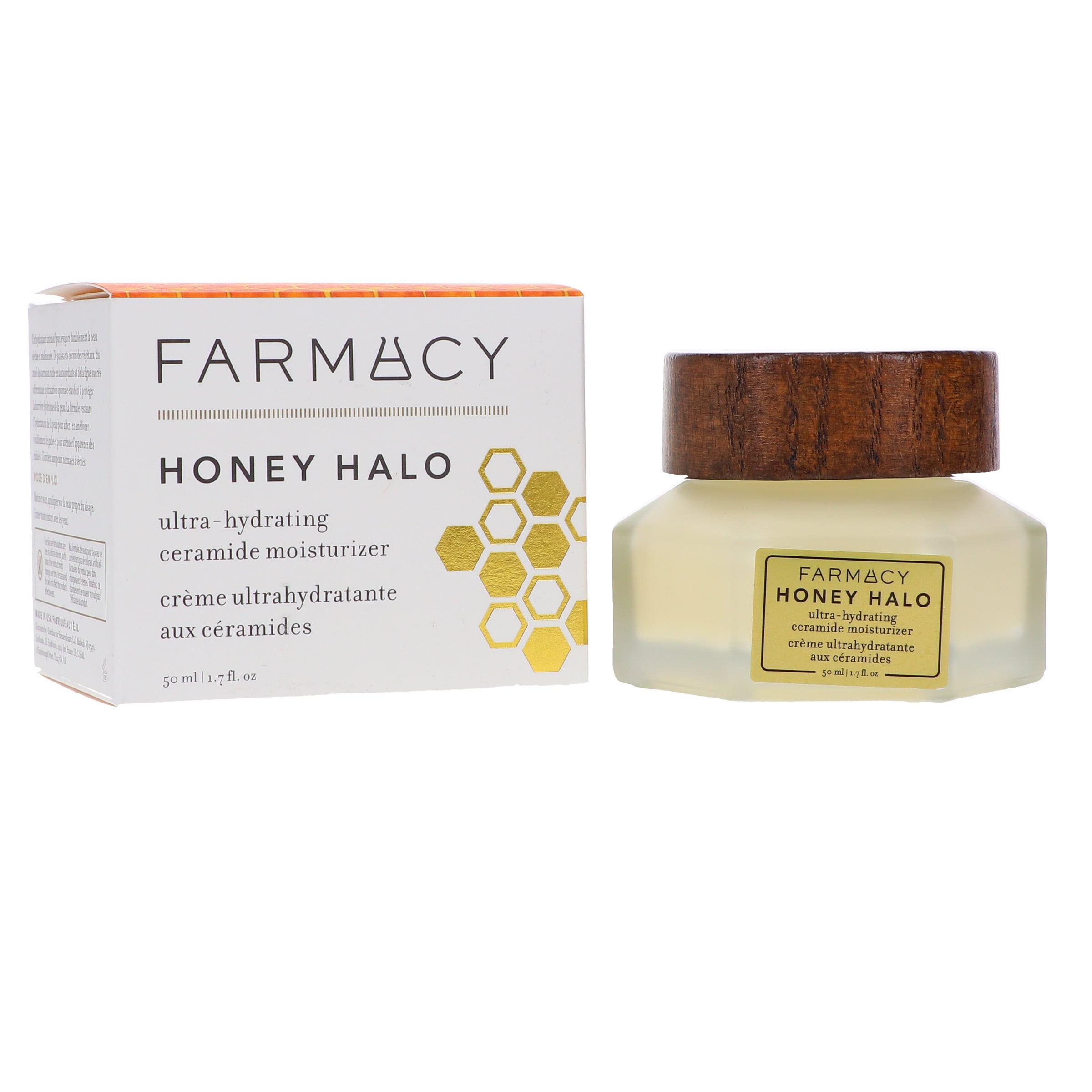 Farmacy Honey Halo Ceramide Face Cream - Intense Moisturizer for