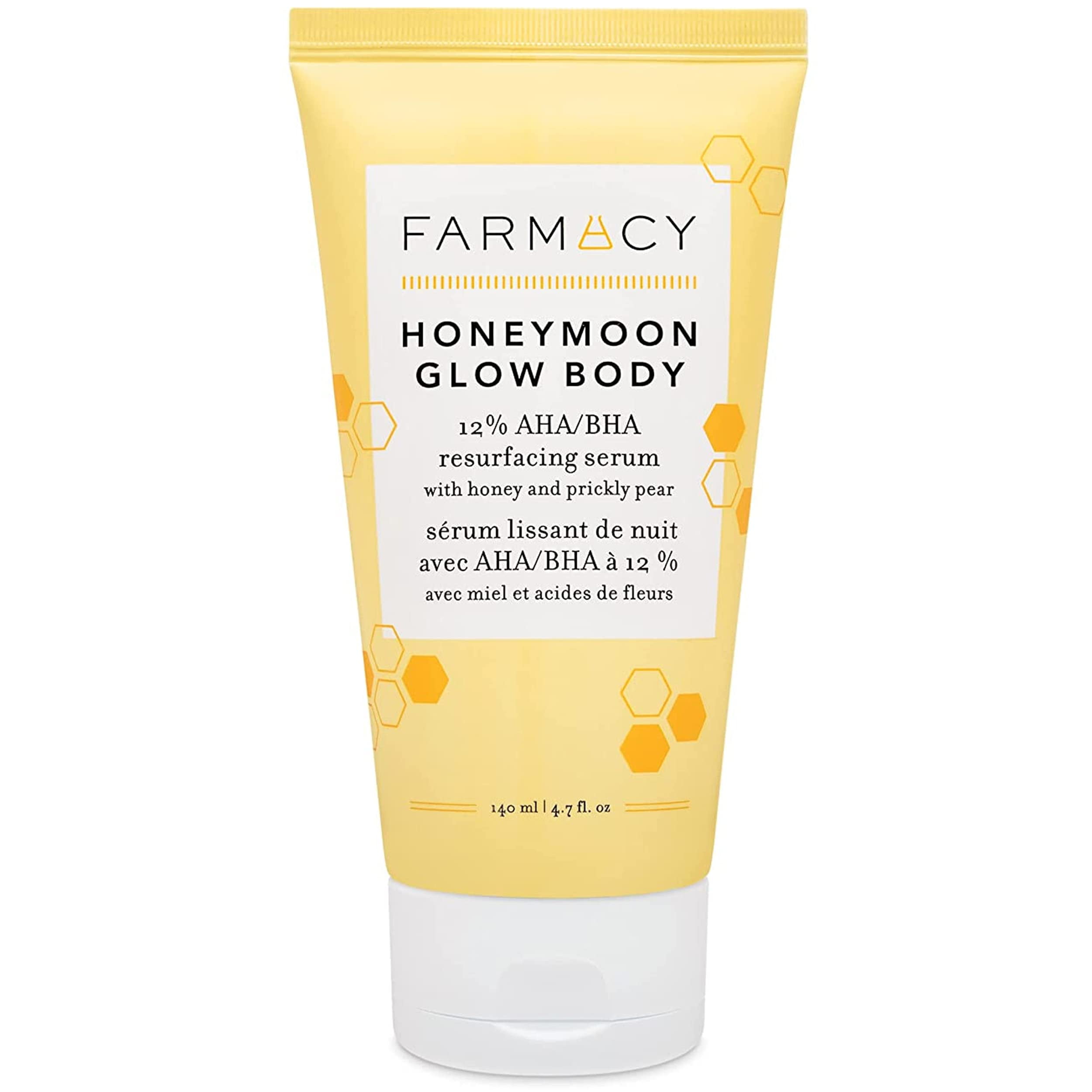 Farmacy Honeymoon Glow Body AHA and BHA Body Serum with Hyaluronic