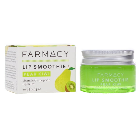 Farmacy Lip Smoothie Pear Kiwi Vitamin C + Peptide Lip Balm 0.34 oz