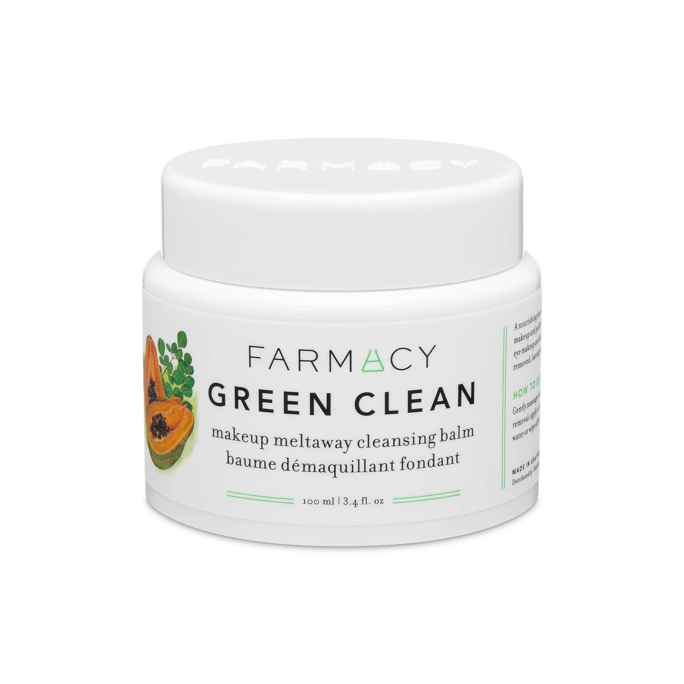 Farmacy Makeup Remover Cleansing Balm Green Clean Waterproof Makeup