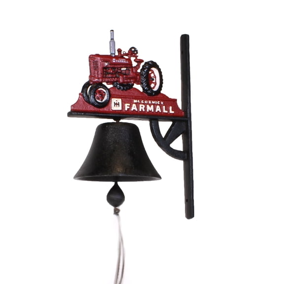 Farmall Cast Iron Tractor Bell with Bracket RHY-1
