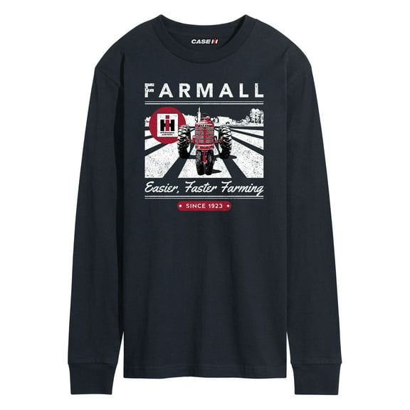 Farmall Easier Faster Farming - Men's Long Sleeve T-Shirt