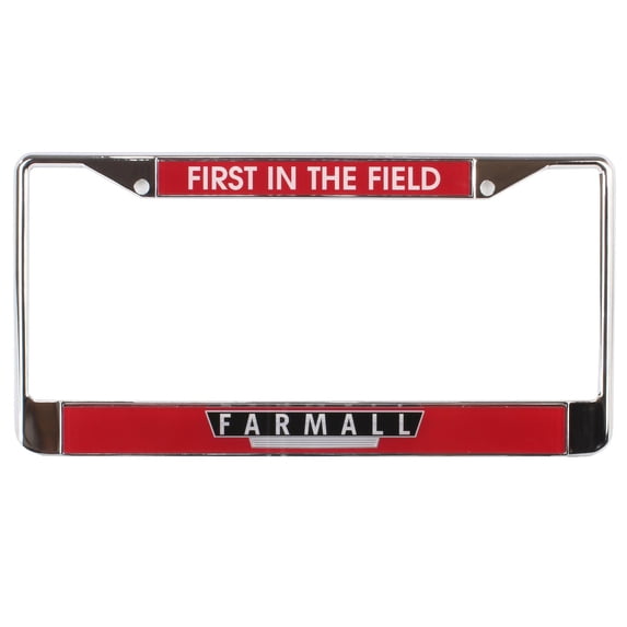 IH First In The Field Farmall License Plate Holder 10205