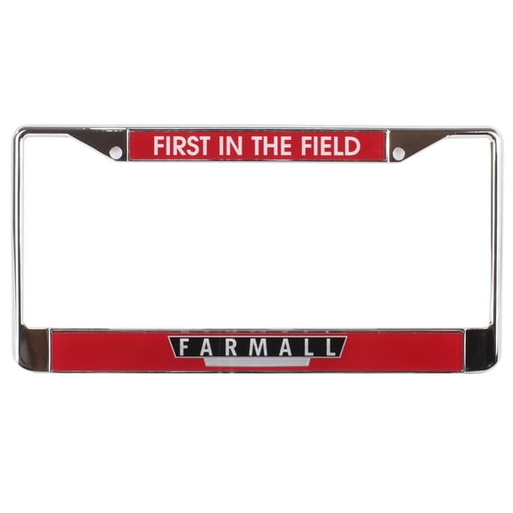 IH First In The Field Farmall License Plate Holder 10205