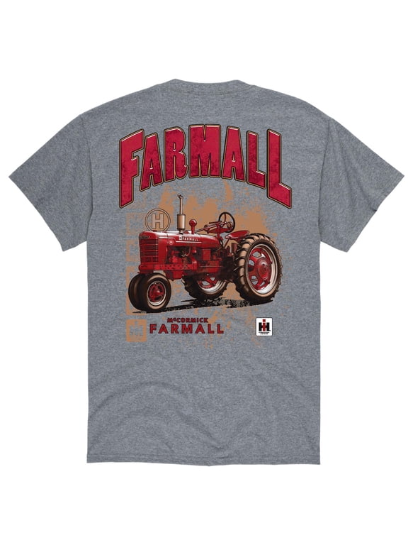 Farmall H Tractor - Men's Short Sleeve Graphic T-Shirt