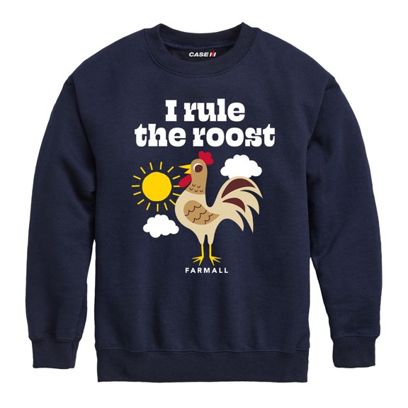 Farmall - I Rule The Roost - Toddler Crewneck Fleece Sweatshirt
