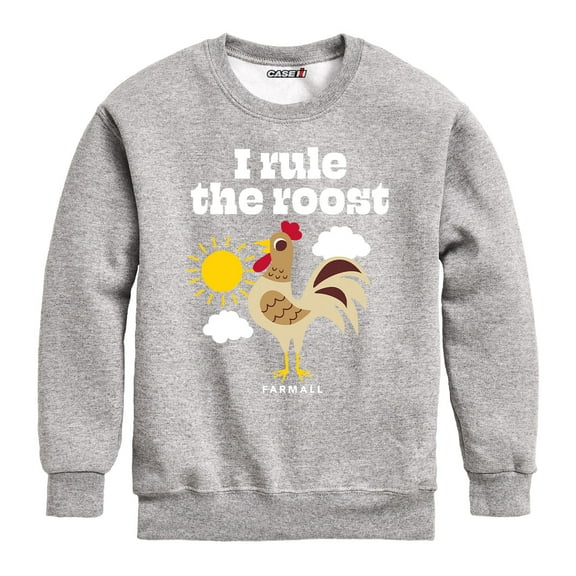 Farmall - I Rule The Roost - Toddler Crewneck Fleece Sweatshirt