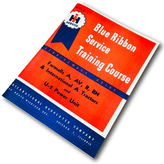 Farmall International A Av B Bn U-2 Service Repair Shop Manual