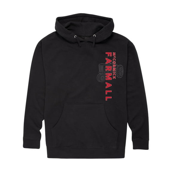 Farmall Logo - Men's Pullover Hooded Fleece Sweatshirt