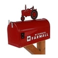thumbnail image 1 of Farmall Mccormick Rural Mailbox with Topper, Rust Resistant, 1 of 1