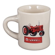 Farmall Stoneware Diner Mug White - Red Tractor