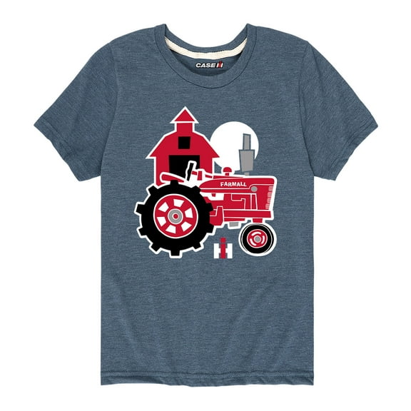 Farmall - Tractor And Barn - Toddler Short Sleeve Graphic T-Shirt