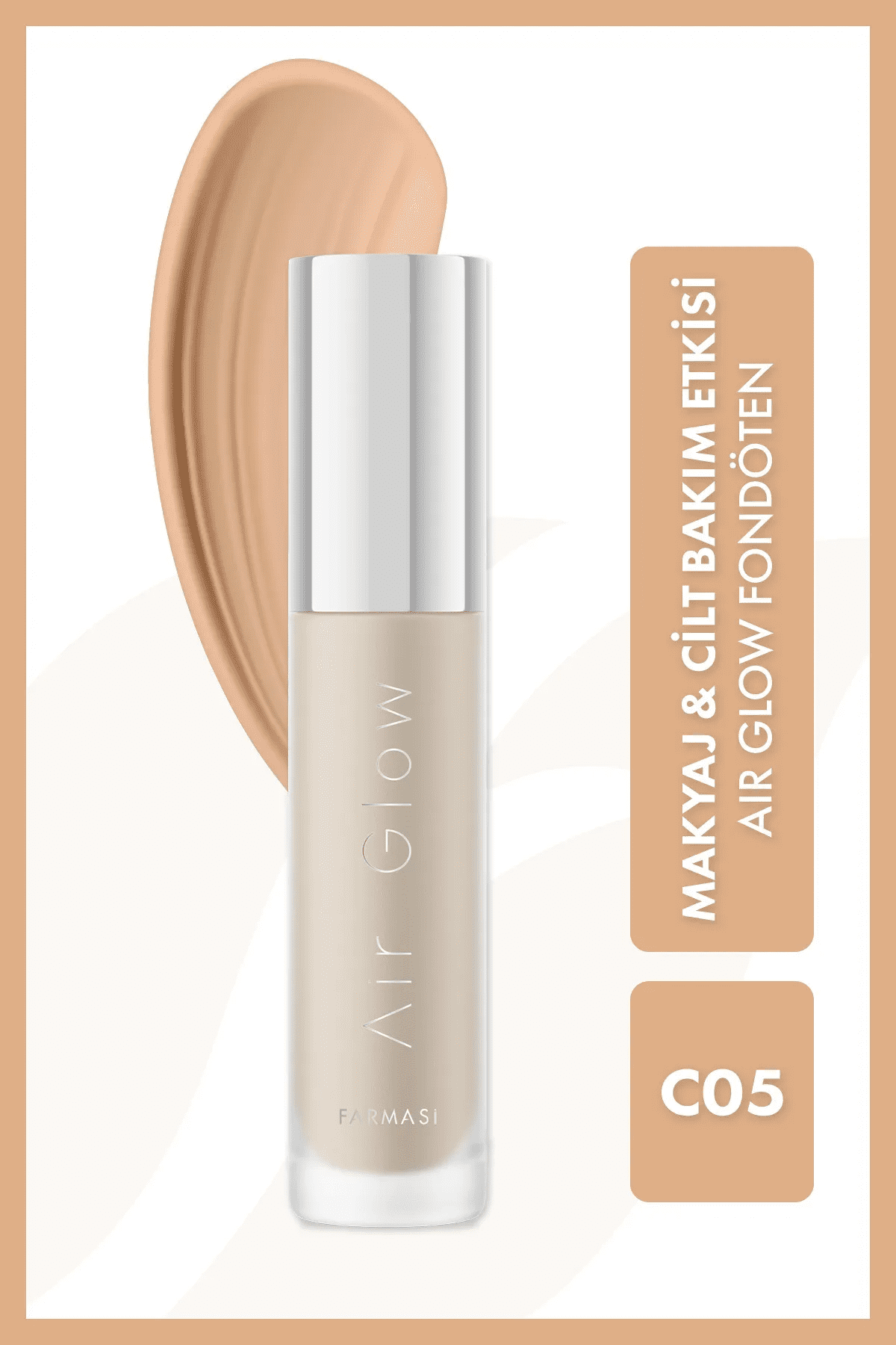 Farmasi Air Glow Foundation  1 fl oz- 30 ml / C05