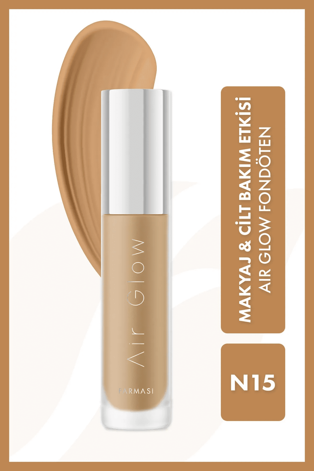 Farmasi Air Glow Foundation  1 fl oz- 30 ml / N15