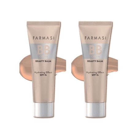 Farmasi Beauty Balm BB Medium 03 Cream, 2 Pack - 30ml/1.7fl.oz.
