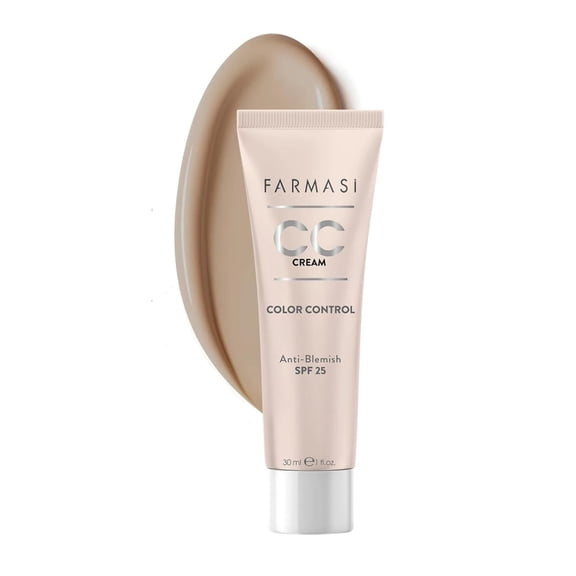 Farmasi CC Color Control Anti-Blemish SPF 25 1 fl oz - 30 ml / 03 MEDIUM