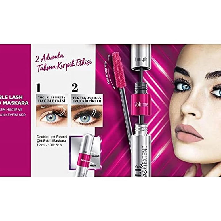 Farmasi Double Lash Extend Mascara, 12 ml./0.4 fl.oz. - Walmart.com