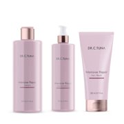 Farmasi Dr. C. Tuna Intensive Repair 3-Piece Hair Care Set   Shampoo 7.6 oz, Hair Mask 6.7 oz & Leave-In Conditioner 4.2 oz for Dry & Damaged Hair