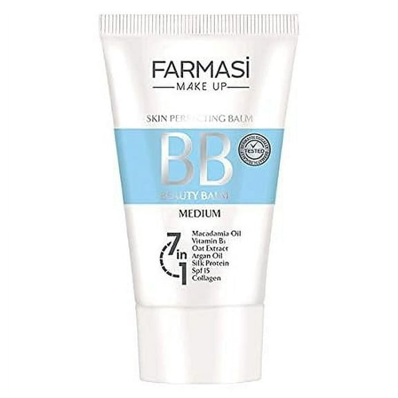 Farmasi Make Up BB Beauty Balm Cream, 03 Medium, 1.7 fl oz (50 ml)