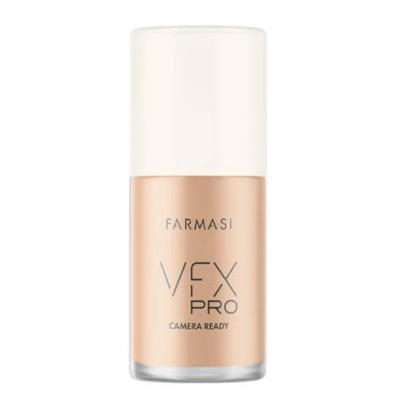 Farmasi VFX Pro Liquid Foundation, Full Coverage, 03 Medium Ivory, 1 fl oz