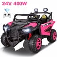 thumbnail image 1 of VIBESPARK 24V 2 Seater Ride On Car with Remote Control, Electric UTV Car for Kids Ages 3-8, Powered Ride On Toys with Dual 200W Motors, Bluetooth, LED Lights & Music,Gift for Kids, 1 of 9