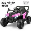 Funcid 24 Volt Ride on Toys, Kids Ride on Cars wit