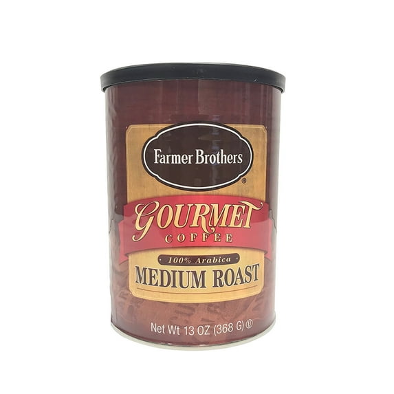 Farmer Brothers Gourmet Medium Roast 100% Arabica Coffee, 13 Oz. Can