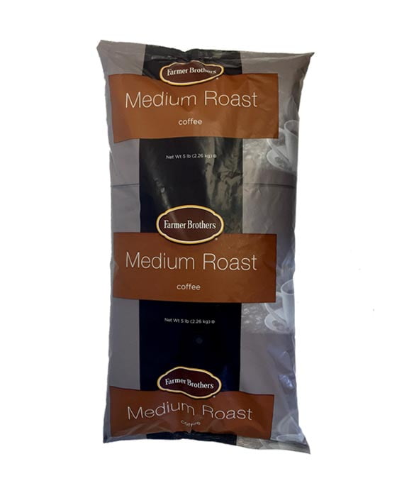 Farmer Brothers Ground Coffee, Medium Roast, 5 Lb. Bag