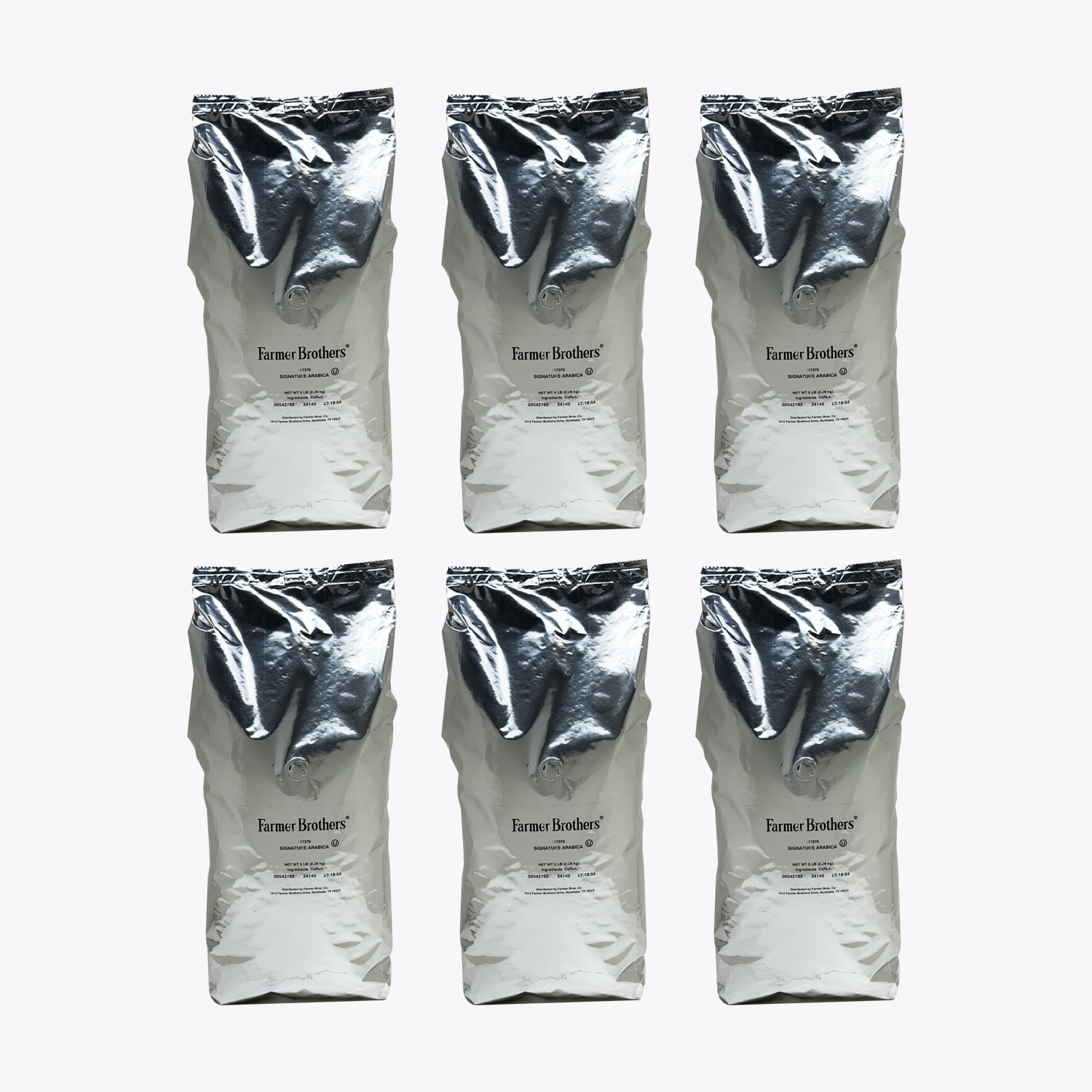 Farmer Brothers Signature Arabica (Replaces 1388) Whole Bean Coffee, 6x5lb Bags