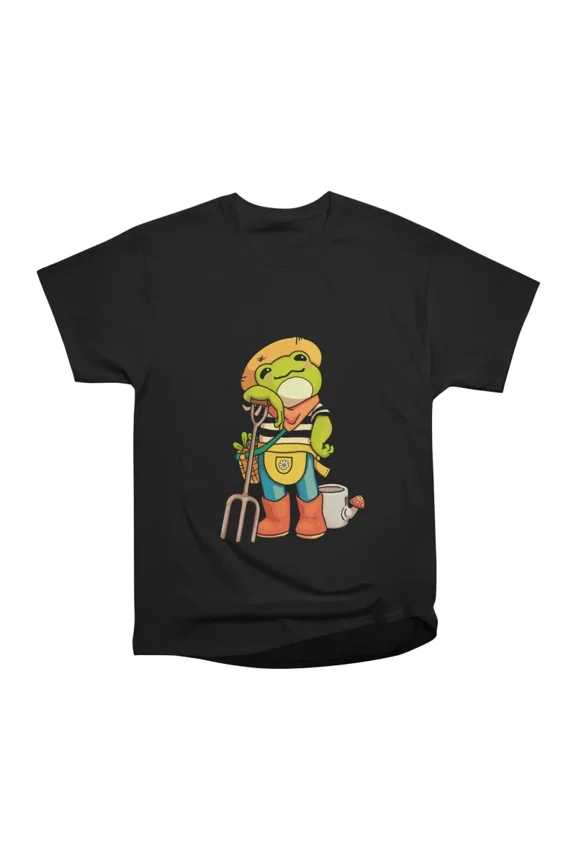 Farmer Frog T-Shirt Tee Gift For Him Merch For Her Apparel For Friend