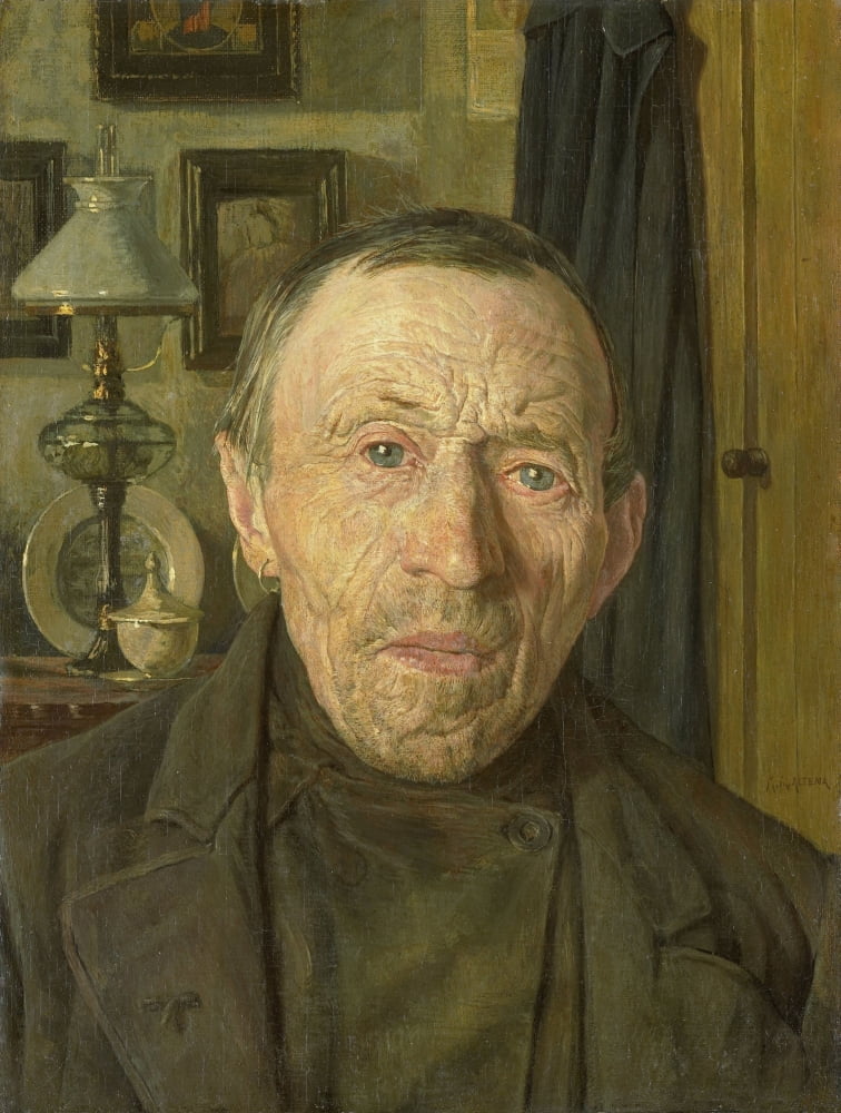 Farmer From Laren Canvas Art - (24 x 36)