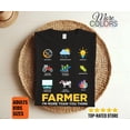 thumbnail image 1 of Farmer I'm More Than You Think T-Shirt, Funny Farming Gift, Tractor Farm Life T Shirts, Farmers Present, Cattle Rancher Lover, Agricultural,, 1 of 2