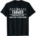 thumbnail image 1 of Farmer Never Wrong - Farmer Shirt Gift For Farmer, 1 of 4