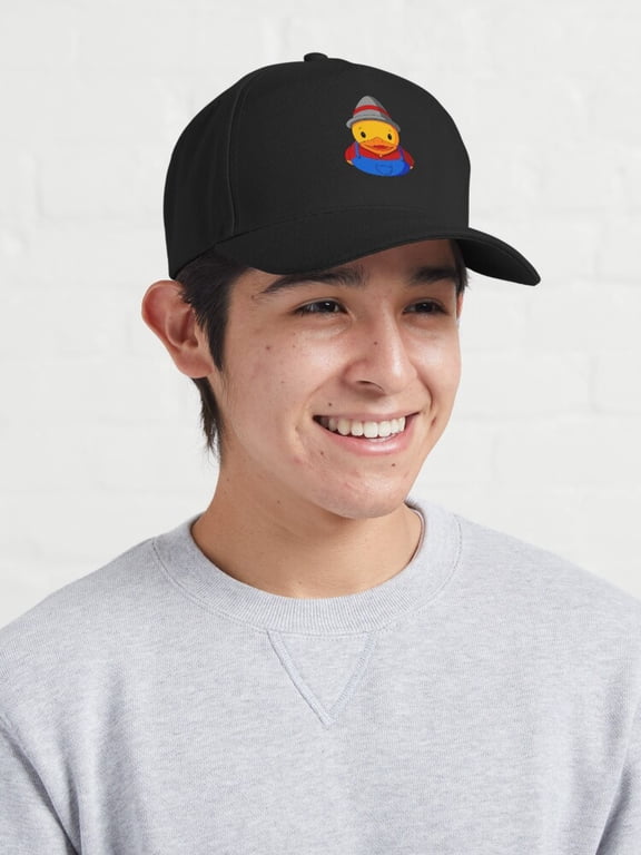 Farmer Rubber Duck Baseball Hat, Harvest Lifestyle Design, Traditional Farm Cap