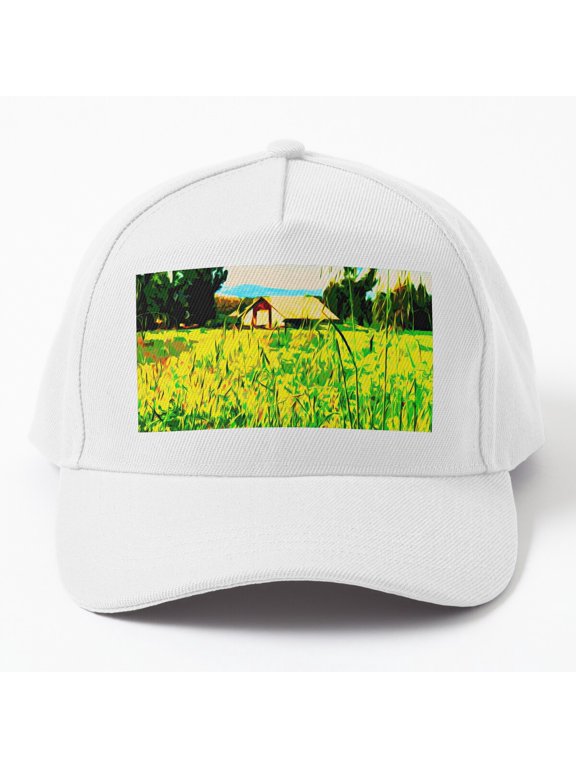 Farmer's Barn Baseball Hat, Fieldwork Statement Style, Harvest Season Cap
