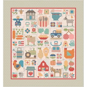 Farmer's Daughter Farm Fresh Sew Along Quilt Kit