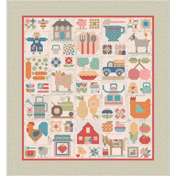 Farmer's Daughter Farm Fresh Sew Along Quilt Kit