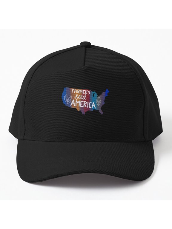 Farmer's Feed America Baseball Hat, Agriculture Outdoor Design, Countryside Cap