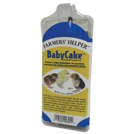 Farmers' Helper BabyCake Feed Crumble For Poultry 15 oz.