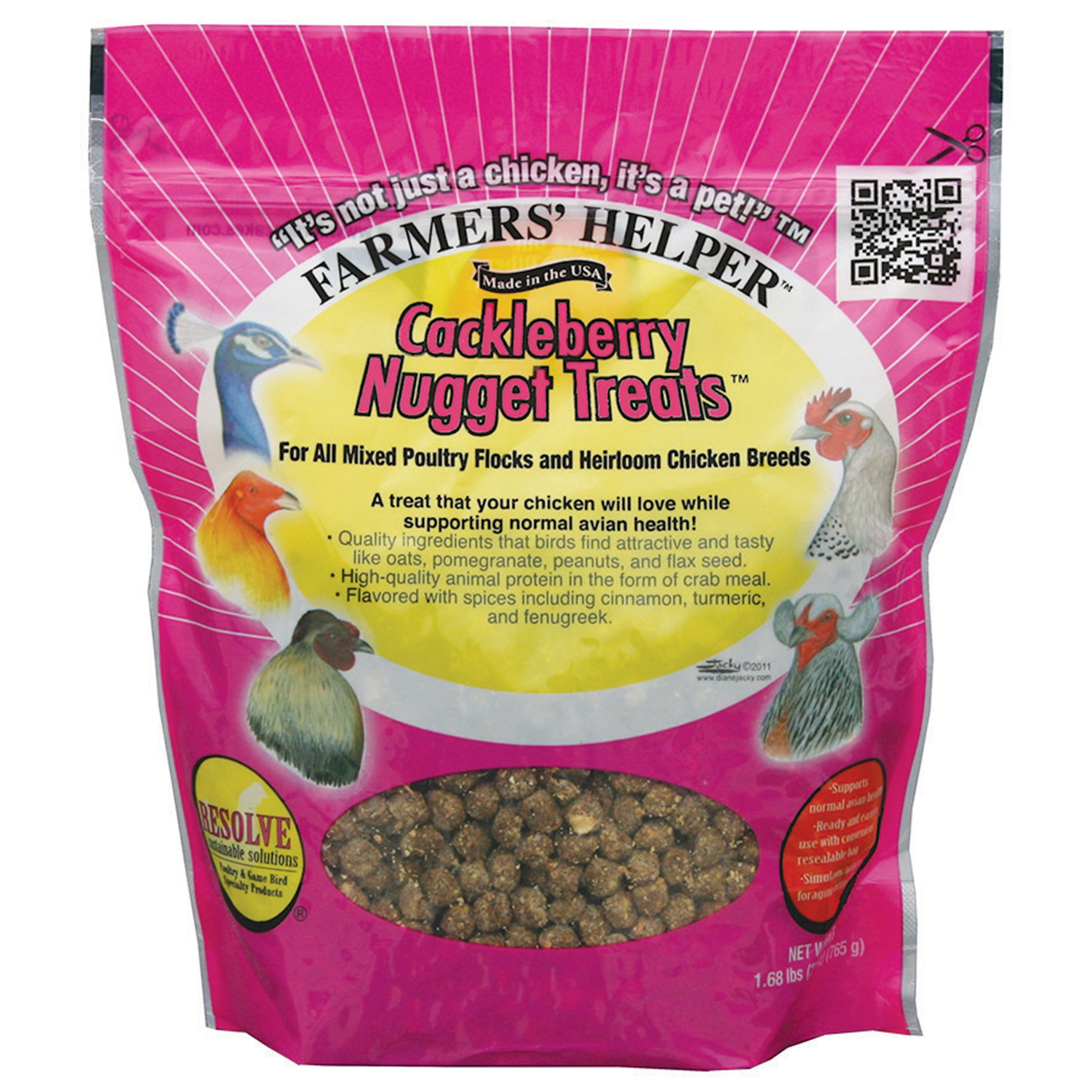 Farmer's Helper Cackleberry Nuggets, Dietary Supplement, 27 oz Resealable Bag